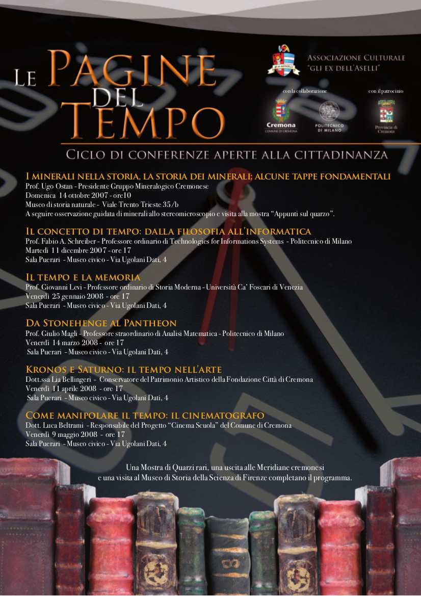 pagine del tempo (prima edizione)